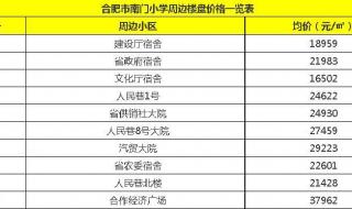 南门小学上派分校怎么样 合肥南门小学学区房